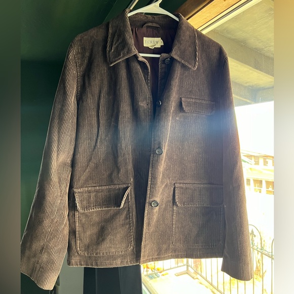 J.CREW Dark Brown Corduroy Jacket - Picture 2 of 5